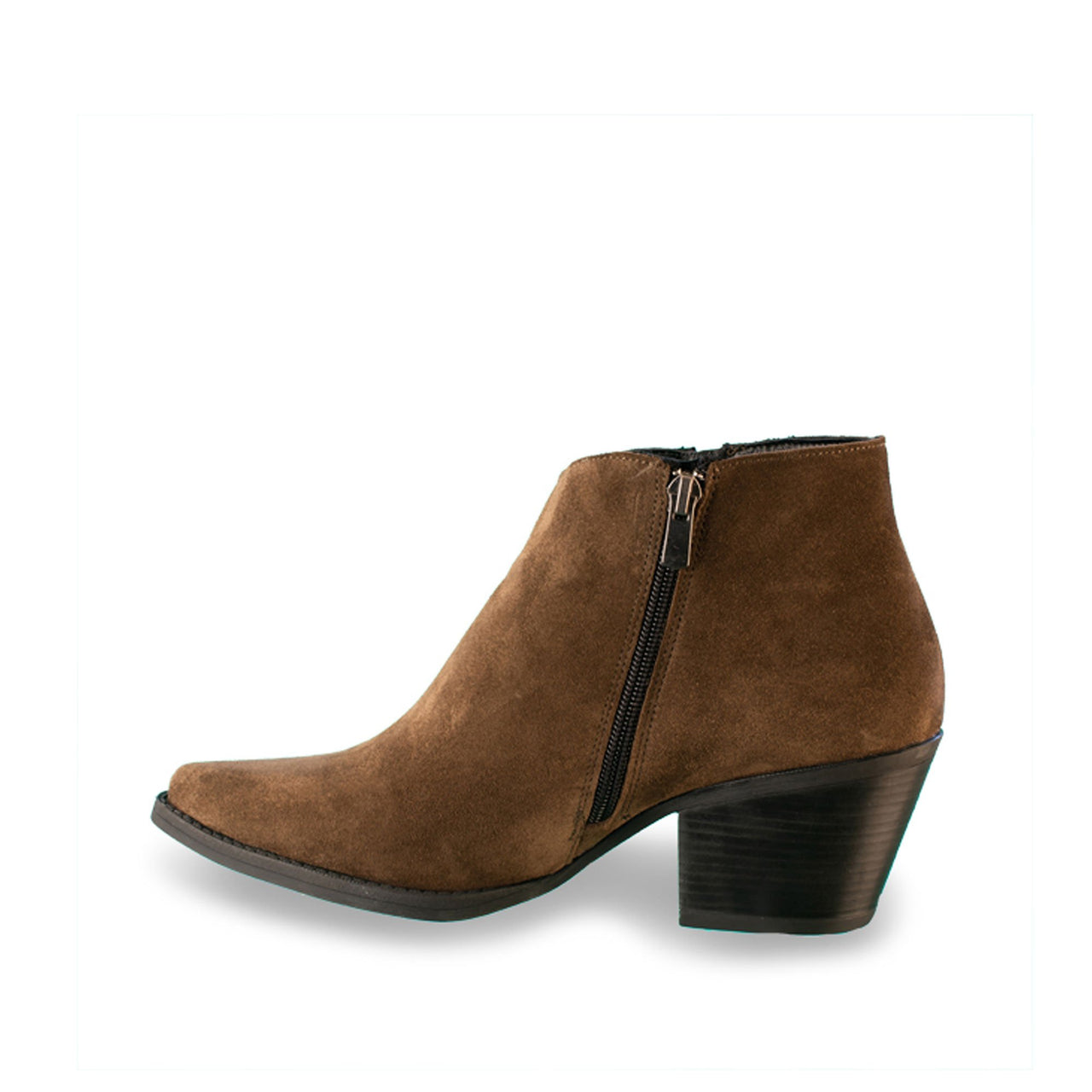 Aneka Suede Ankle Boot Khaki